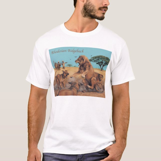 Camisa de Rhodesian Ridgeback (Frente)