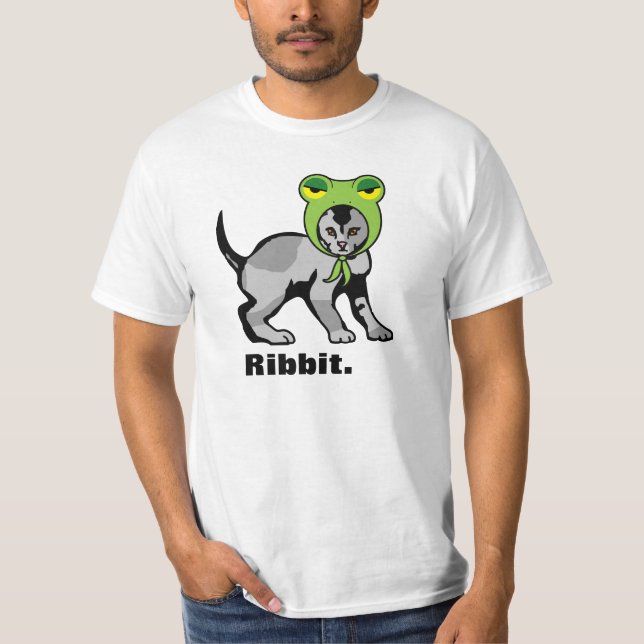 Camisa de Ribbit LOLcat (Frente)