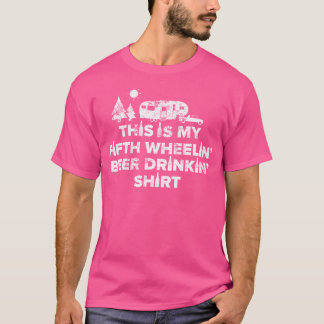 Camisa De Roda De 5 De Cerveja Camisa Rv Camping G