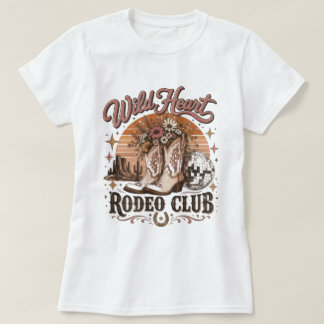 Camisa de Rodeio de Cowgirl Ocidental do Clube Wil