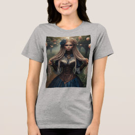 Camisa de Rosa Steampunk