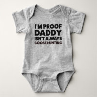 Camisa de roupa de bebê caçador de ganso Jersey