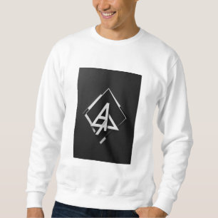 Camisa de roupa de rua de braço urbano minimalista