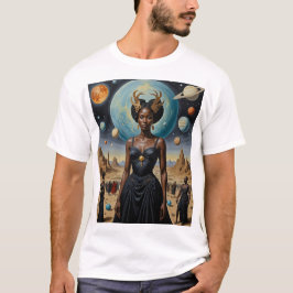 Camisa de Royalties Cósmica da Rainha Planetária
