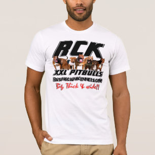 CAMISA DE S XXL PITBULL T DOS HOMENS ', RCK