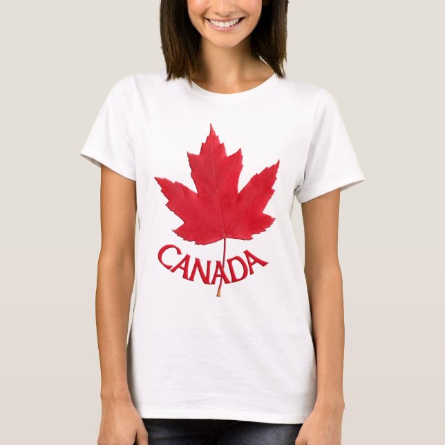 Camisa de saia-branca, canadense, feminina (Frente)