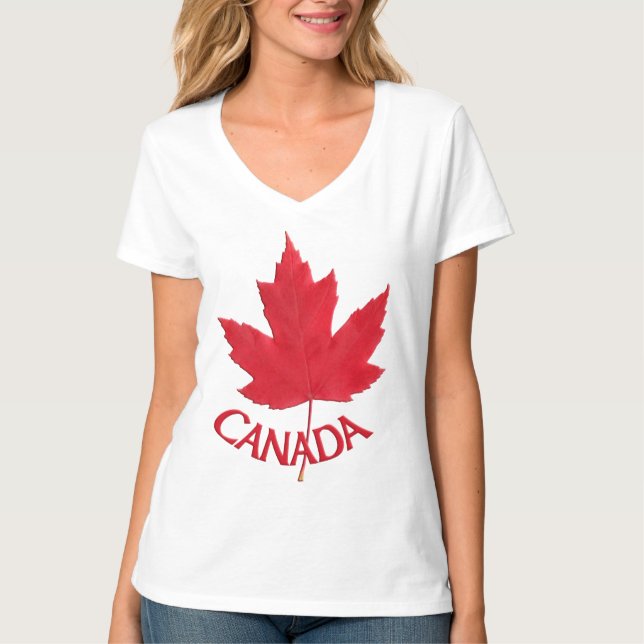 Camisa de saia-branca, canadense, feminina (Frente)