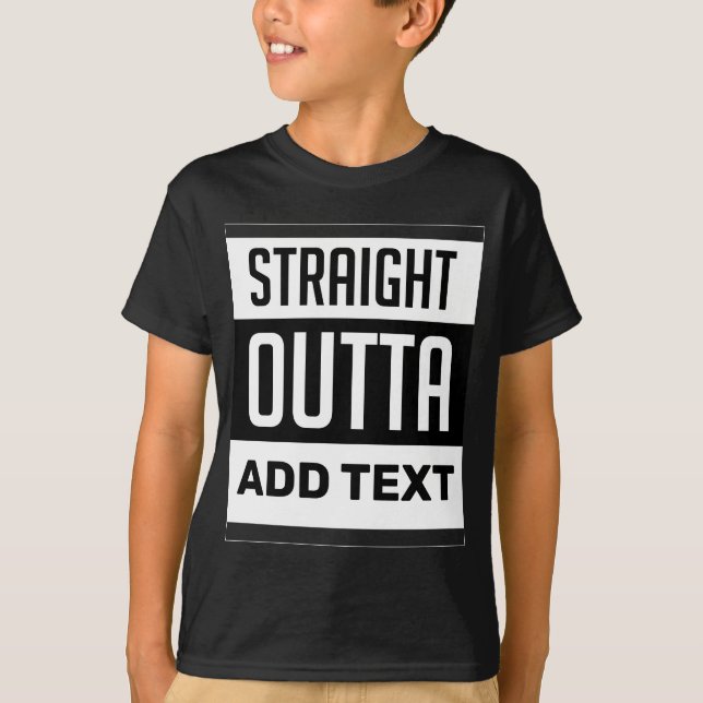 Camisa de saída de Hetero personalizada Adicionar  (Frente)
