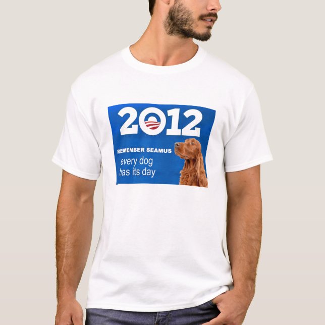 Camisa de Seamus Romney Obama (Frente)