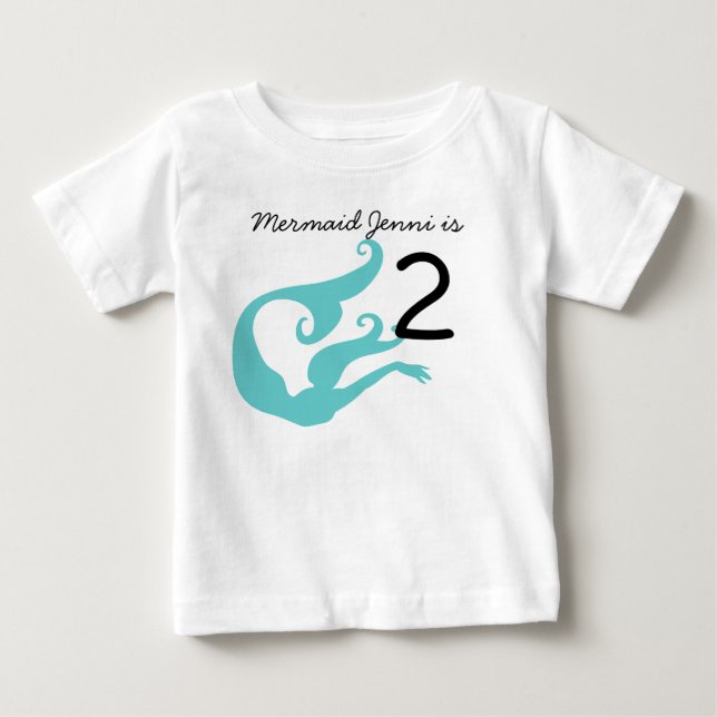 Camisa de segundo aniversário Personalizável da Se (Frente)