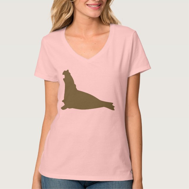 Camisa De Selo De Elefante Verde (Frente)