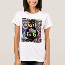 Camisa de Senhora de Gato Louca