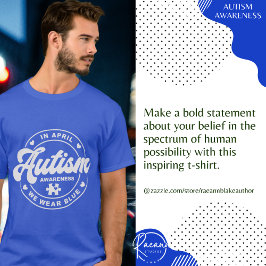 Camisa de Sensibilização Autismo