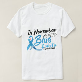 Camisa de Sensibilização Diabetes