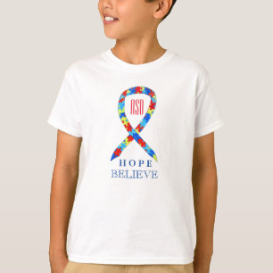 Camisa de Sensibilização do Autismo Spectrum Disor
