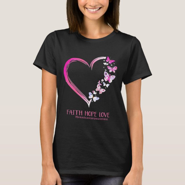 Camisa de Sensibilização do cancer1 (Frente)