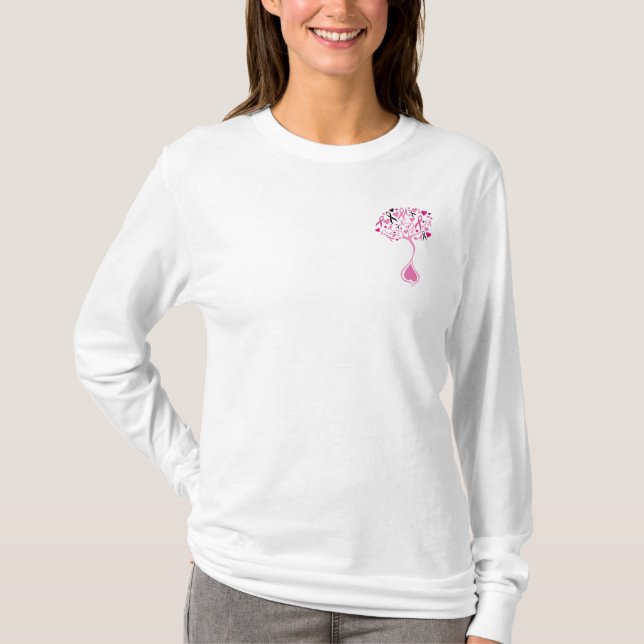 Camisa de Sensibilização do Cancer da Mama (Frente)