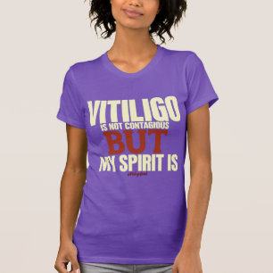 Camisa de Sensibilização do Vitiligo