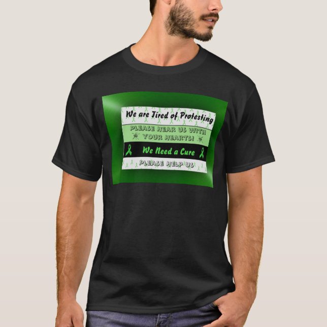 Camisa de Sensibilização para a Doença de Lyme (Frente)