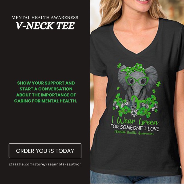 Camisa de Sensibilização para a Saúde Mental (Criador carregado)