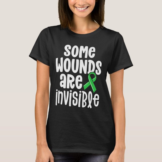 Camisa De Sensibilização Para A Saúde Mental Algum (Frente)