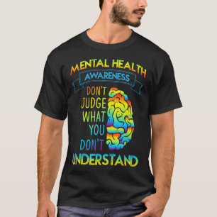 Camisa De Sensibilização Para A Saúde Mental Termi