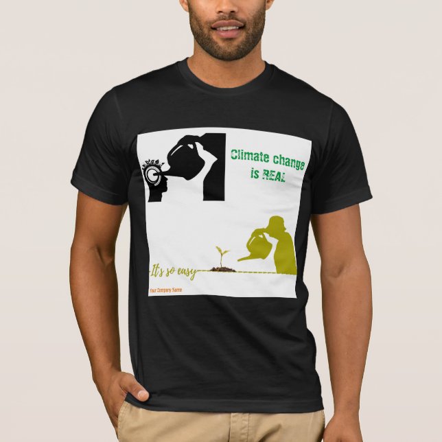 Camisa de Sensibilização para as Alterações Climát (Frente)