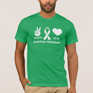 Camisa de Sensibilização para o Nanismo de Paz