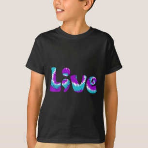 Camisa de Sensibilização Suicida Camisa Semicolon