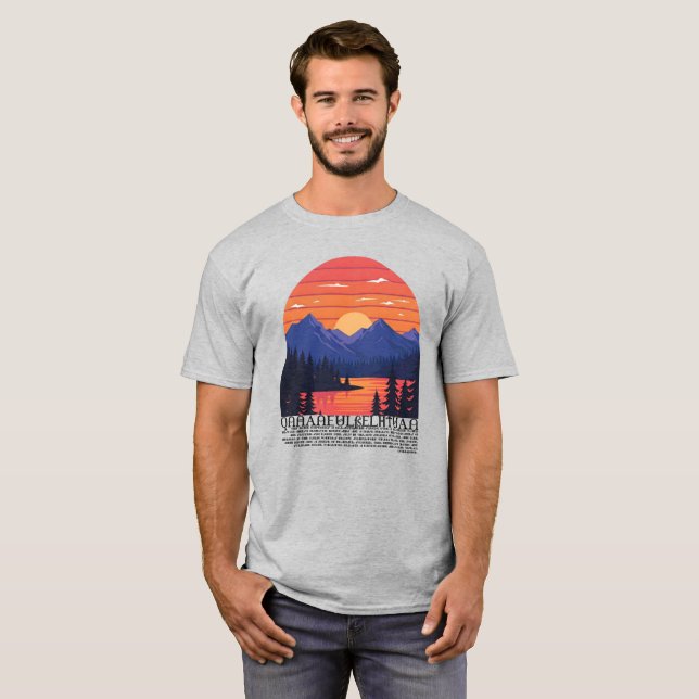 Camisa de Serenidade Pacífica (Frente Completa)