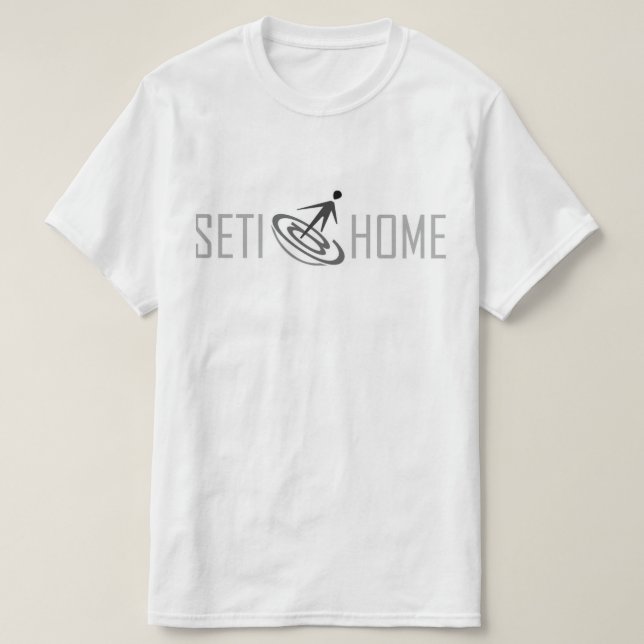 camisa de SETI@HOME (Frente do Design)