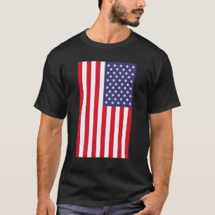 Camisa de Sinalizador Vertical Americana Preta