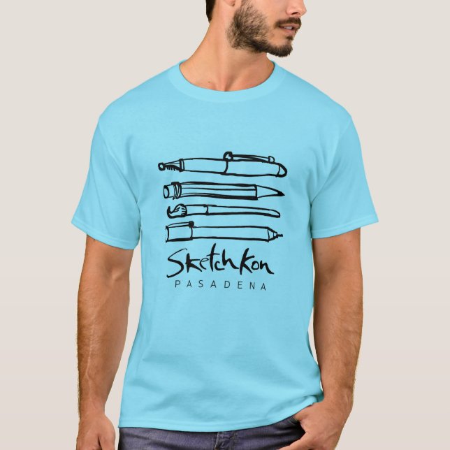 Camisa de Sketchkon dos homens (Frente)