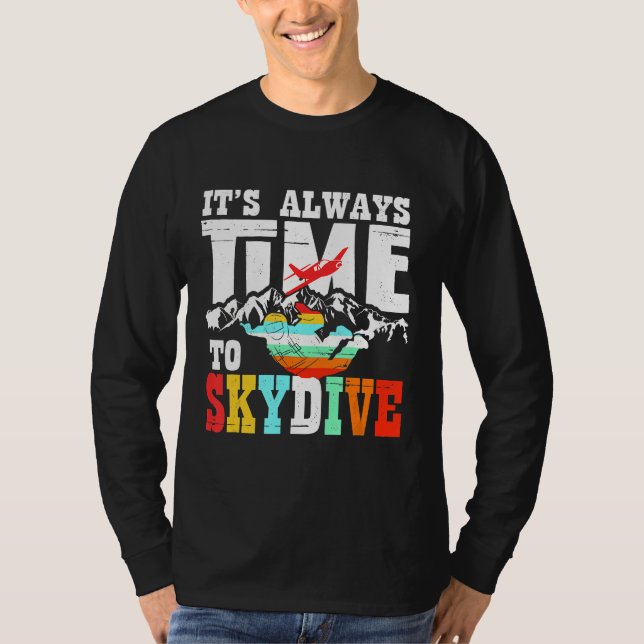 Camisa De Skydiva Engraçada Pelo Skydiver Está Sem (Frente)
