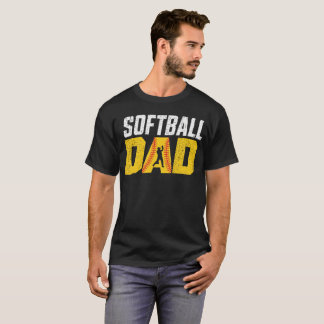 Camisa De Softball De pai - Pai De Softball Engraç