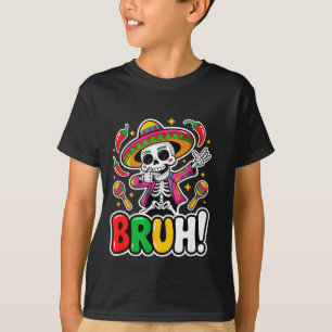 Camisa de sombrero hip hop para crianças cinco de