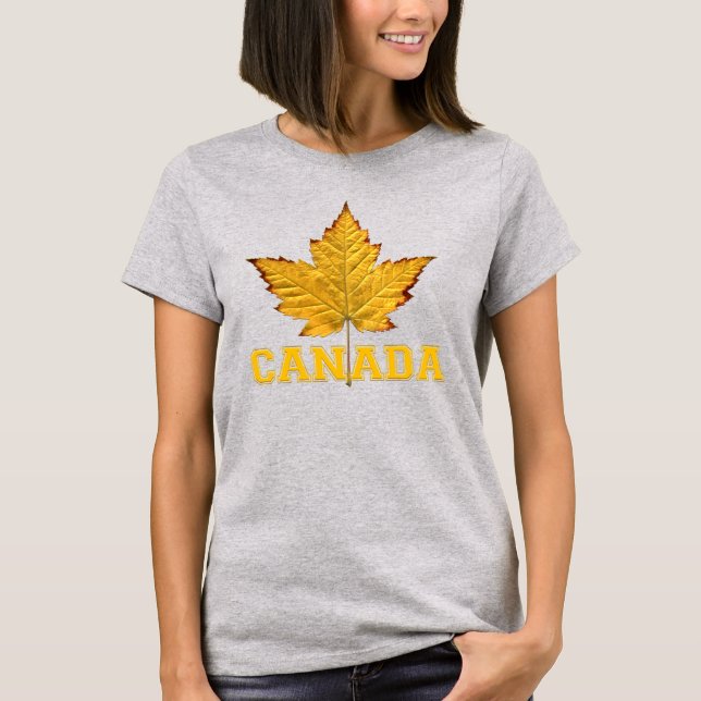 Camisa de Souvenir Orgânica do Canadá (Frente)