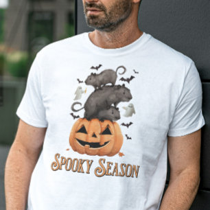 Camisa de Spooky Capybara Halloween Engraçada