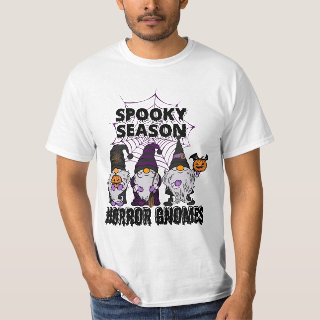 Camisa de Spooky| Halloween dos Gnomos (Frente)