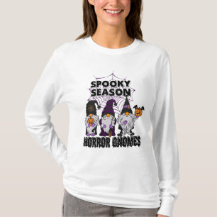 Camisa de Spooky Halloween dos Gnomos