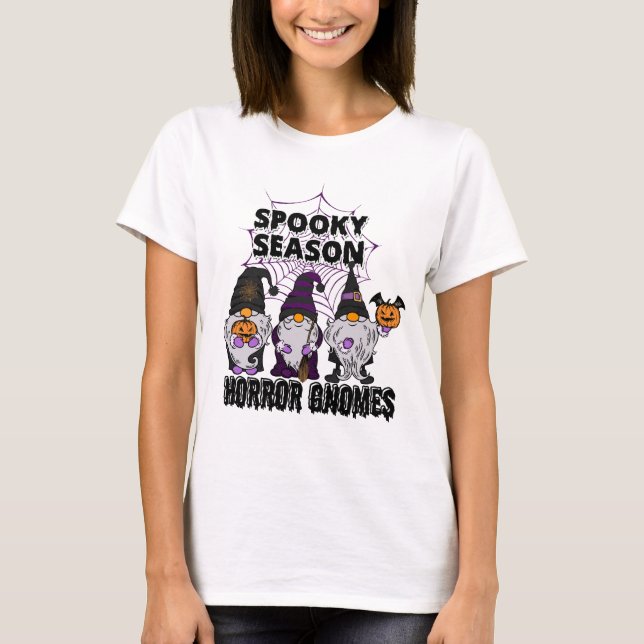 Camisa de Spooky| Halloween dos Gnomos (Frente)