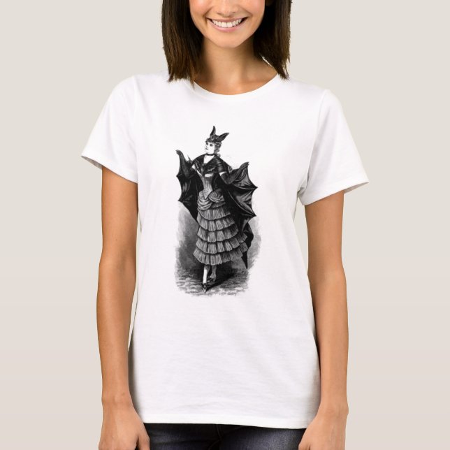 Camisa de Steampunk da menina do bastão do (Frente)