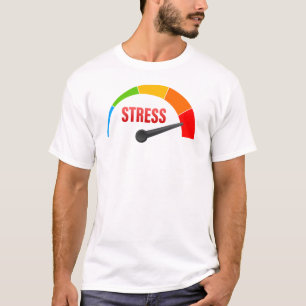 camisa de stress - medidor de gás sem paciência