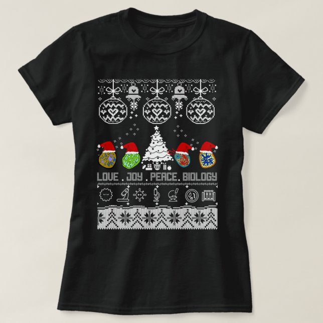 Camisa de Suéter de Natal legal para a Piada de Bi (Frente do Design)