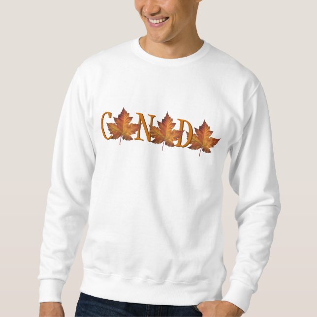 Camisa de suor Canadá Souvenir Unisex Shirt (Frente)
