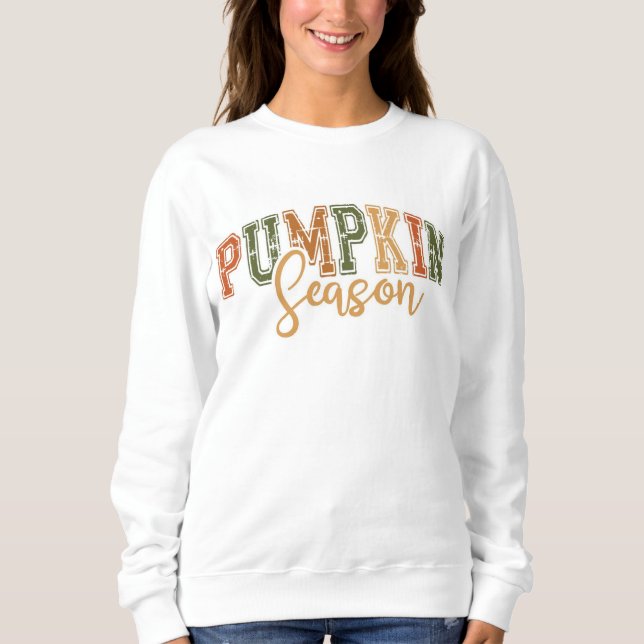 Camisa De Suor Da Pumpkin Season (Frente)