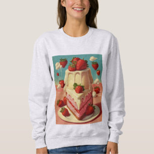 Camisa de suor de bolo futurista