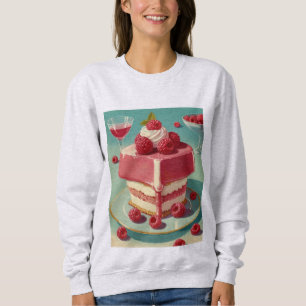 Camisa de suor de bolo futurista