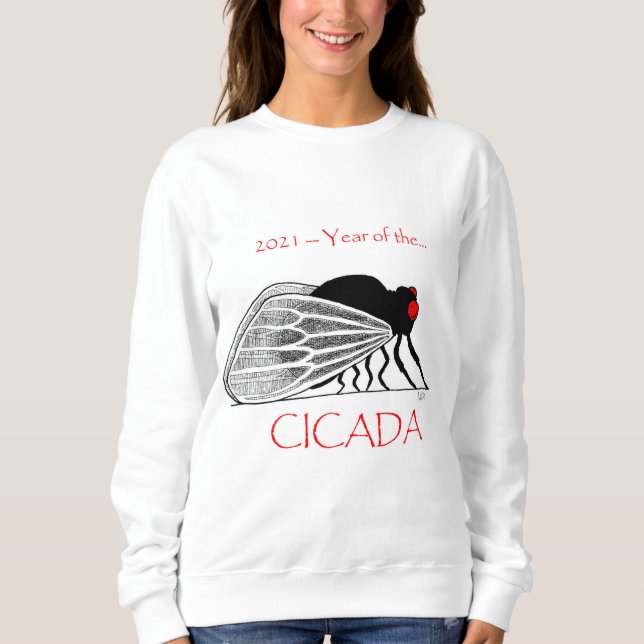 Camisa de suor de Cicada (Frente)
