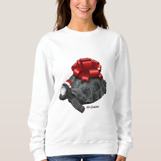 Camisa de suor de férias de Tortoise (Frente)
